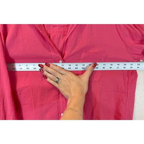 Grayson “The Hero” Pink Long Sleeve Button Up Collared Shirt Women's Medium - Picture 9 of 10